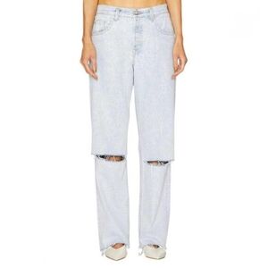 GRLFRND The Bella Low Rise Distressed Boyfriend Blue Jeans Womens Size 26